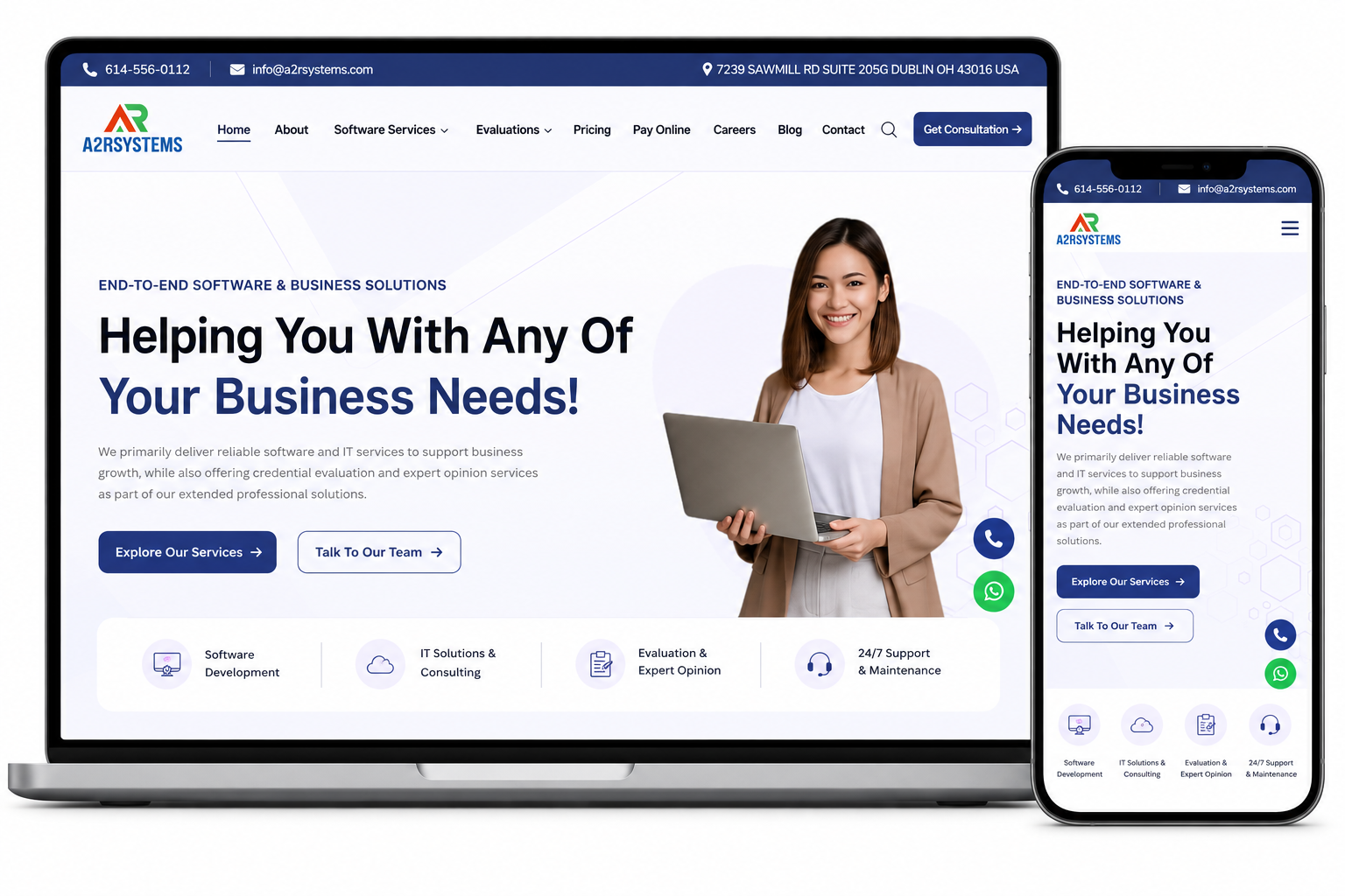 A2R Systems Website