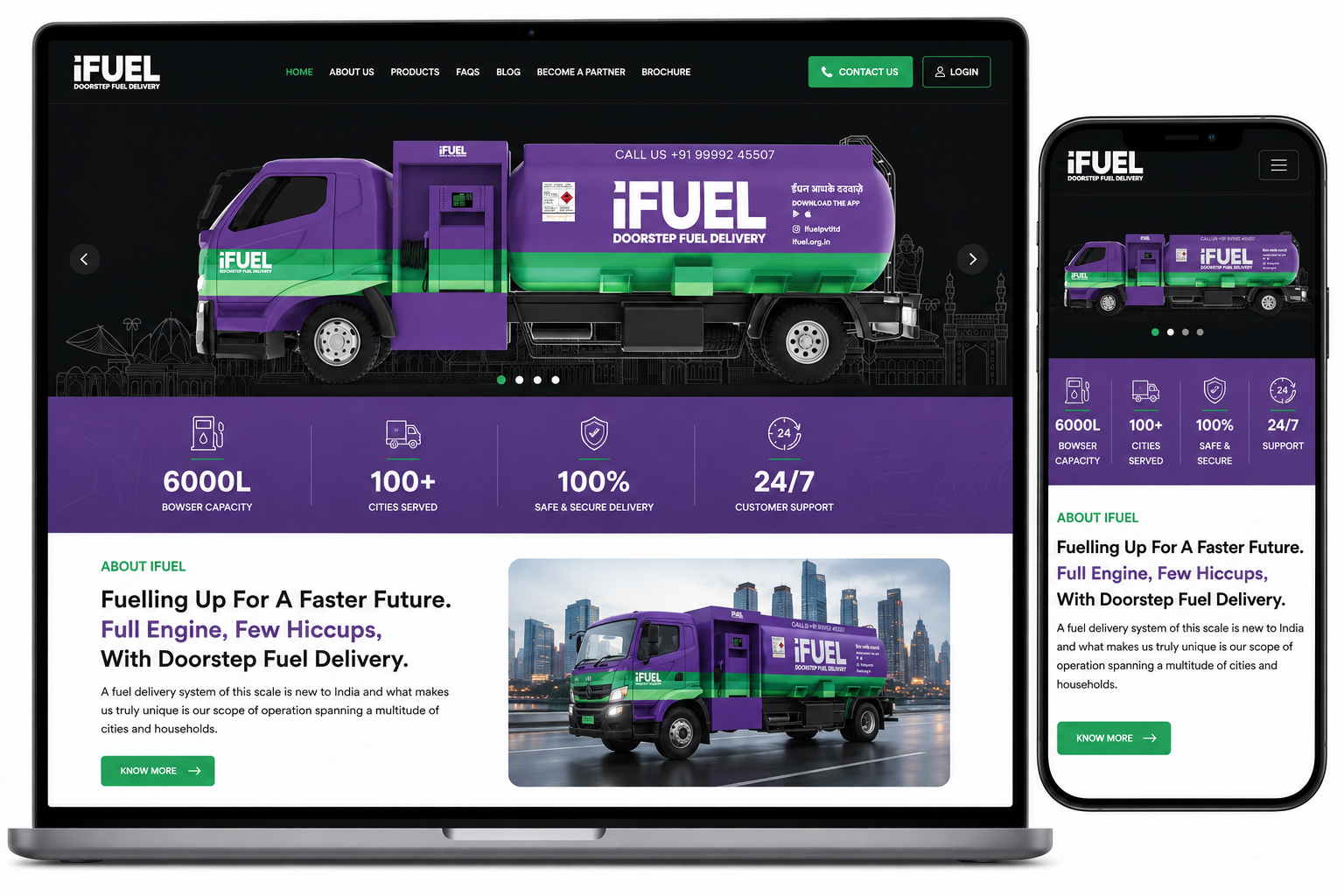 iFuel Energy Website